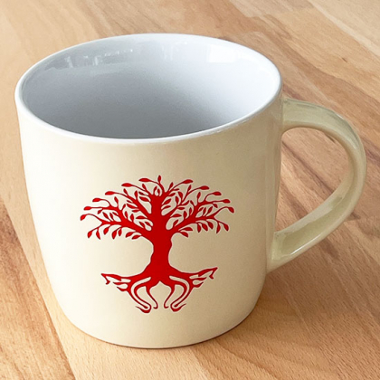  Mug  The Tree of Life  in the group Horn and tankards / Tankards and glass at Handfaste (3411)