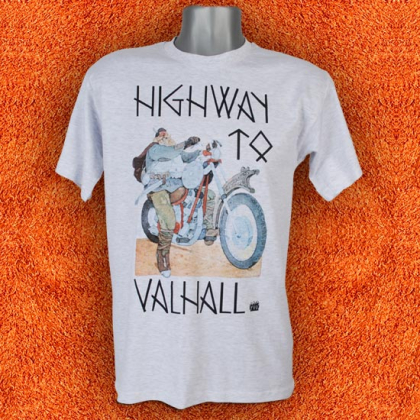 T-shirt Highway to Valhall i gruppen T-shirts / Vuxen hos Handfaste (1437r)