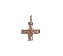 Bronze crucifix 2 cm