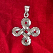 Silver pendant St Hans cross