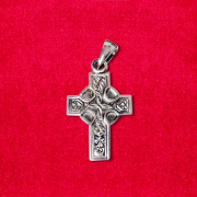 Silver celtic cross  2.5 cm