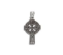 Silver celtic cross  3.5 cm