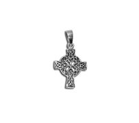 Silver pendant   celtic cross 2 cm